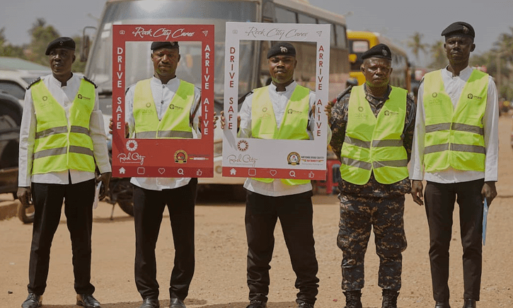 Rock City Hotel leads road safety awareness campaign in Nkawkaw