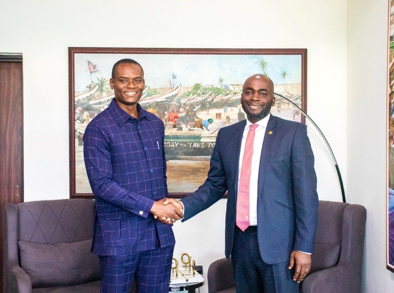 B&FT pays courtesy call on Access Bank