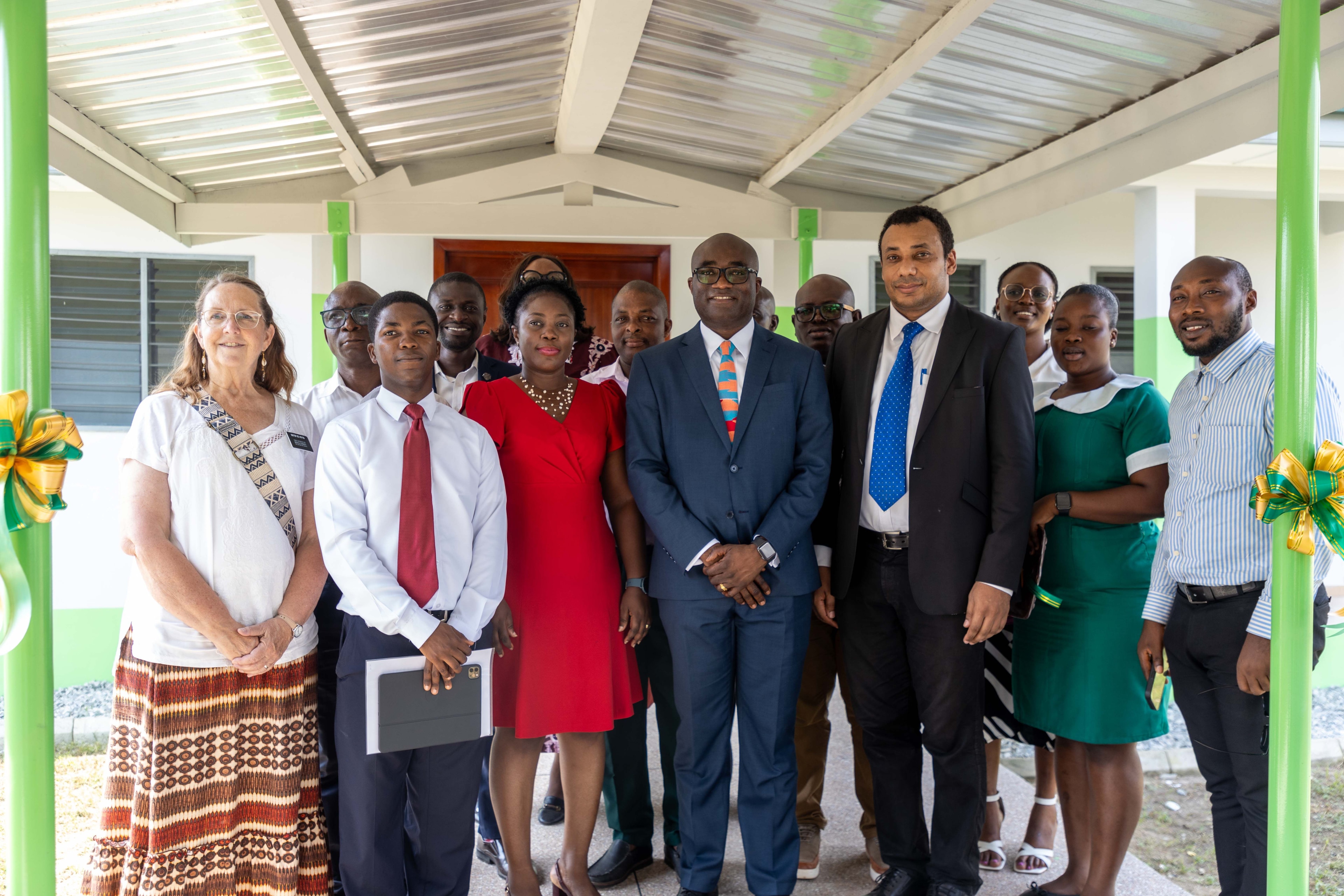 The Church of Jesus Christ of Latter-day Saints hands over a newly built psychological unit to Winneba Trauma and Specialist Hospital 