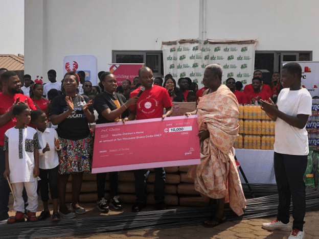 PwC supports two children’s homes in Accra