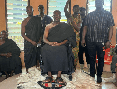 Kwahumanhene, Daasebre Akuamoah Boateng III, enstooled in colourful ceremony