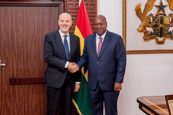 President Mahama meets Eni CEO: Italian firm keen to increase investment