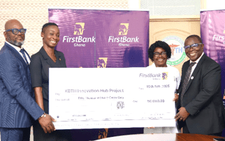 Firstbank donates GHS50,000 To Korle Bu Teaching Hospital Innovation Hub