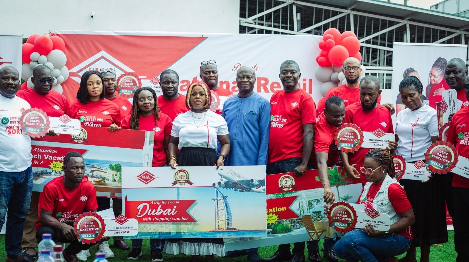 SUNU Assurances honours top performing agents