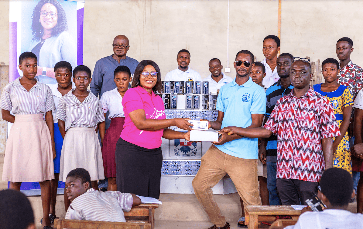 Inspired By Assor Foundation supports BECE candidates in Fanteakwa South District