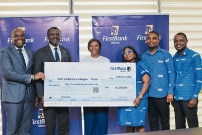 FirstBank supports SOS with GHȼ50,000 donation
