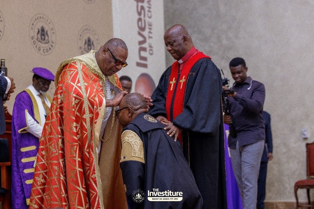 Bishop Dr. Titi-Ofei invested as Chancellor of University of Gold Coast