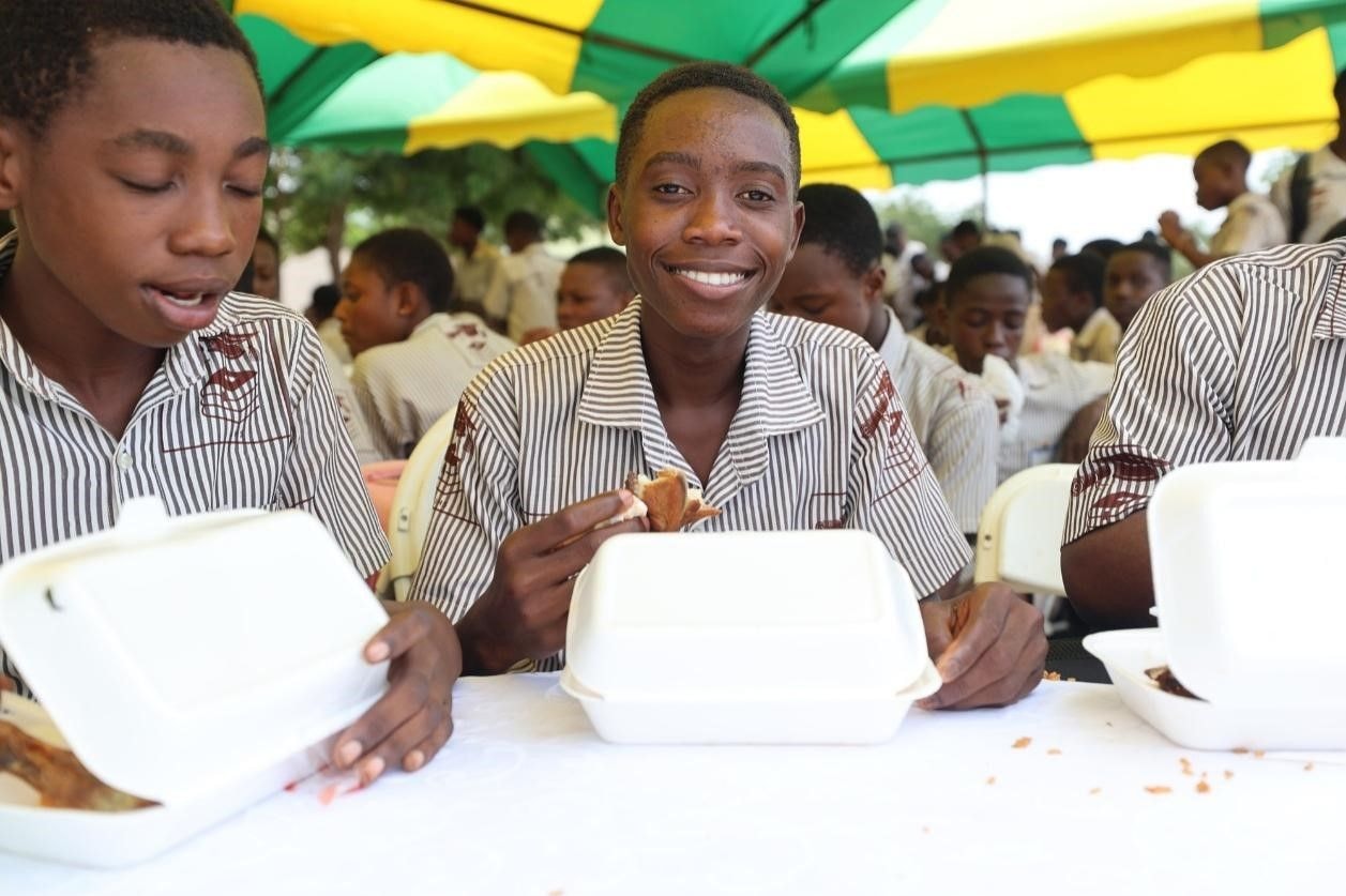 Appolonia City provides hot meals for BECE candidates in major CSR initiative