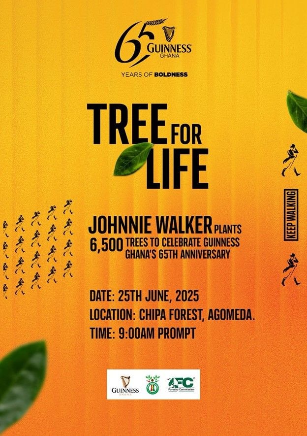 Johnnie Walker plants 6,500 ‘Tree for Life’ in Chipa Forest Reserve