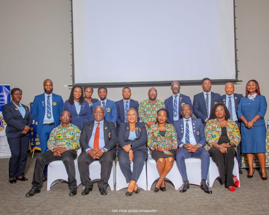 Tema Community 25 Lions Club holds grand club officers installation ceremony for 2025/2026 service year