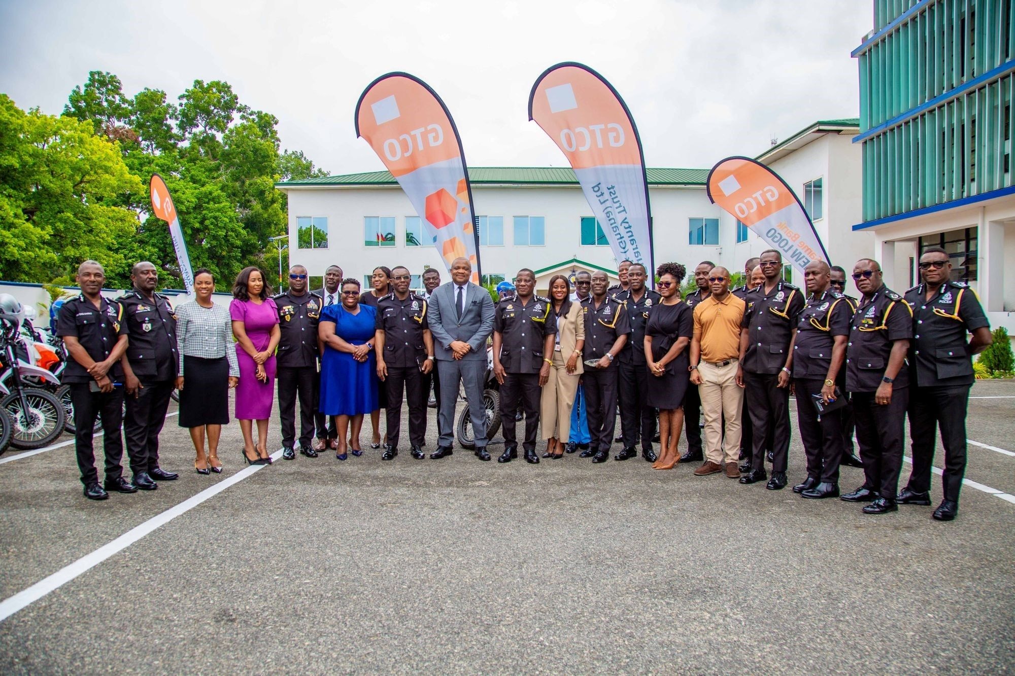 GTBank donates motorbikes to Police Service 