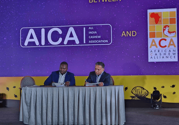 ACA, AICA sign MoU to strengthen Africa-India cashew trade