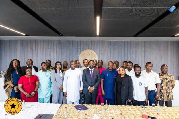 Importers and Exporters Association pays courtesy call on BoG Governor
