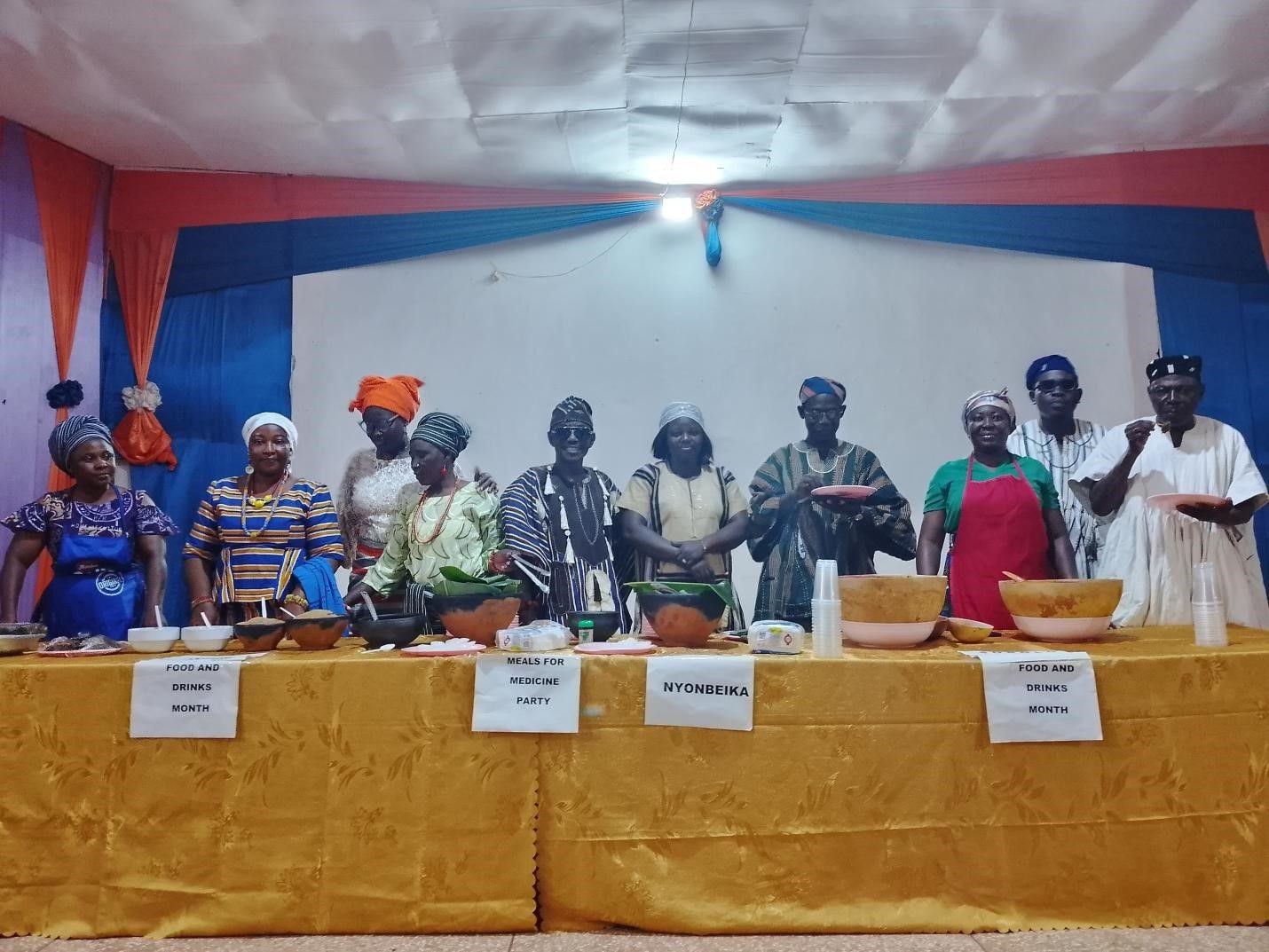 Tamale CNC stages traditional food exhibition