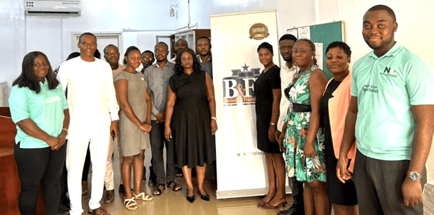 Nuffield Clinic visits B&FT to promote employee spine health awareness
