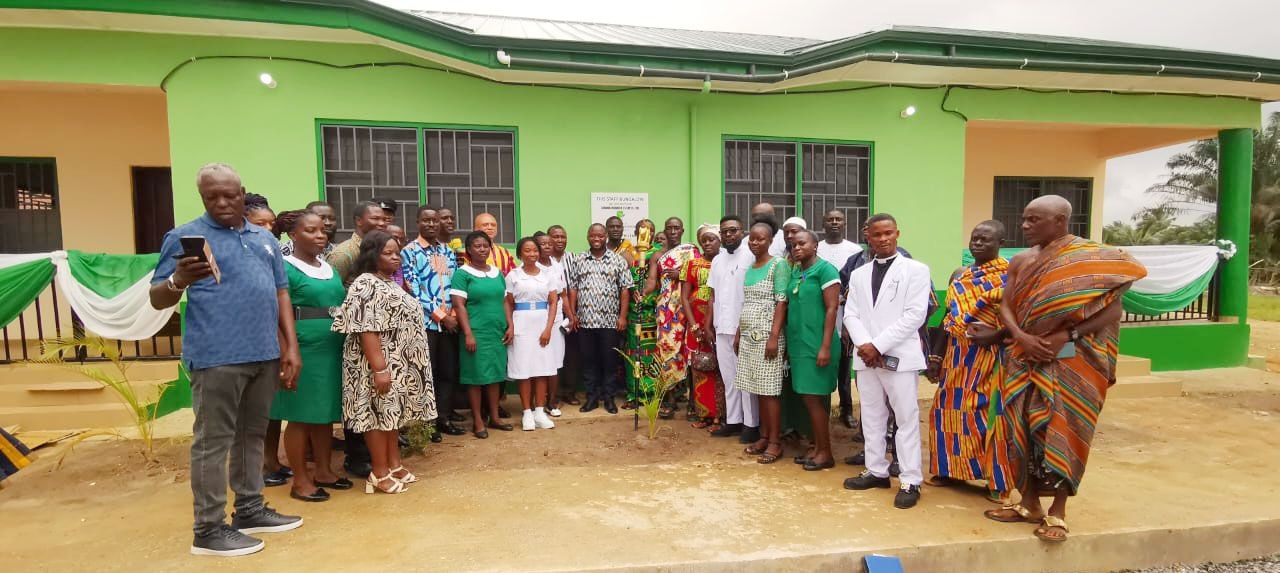 GREL hands over nurses’ quarters to Abura Health Centre