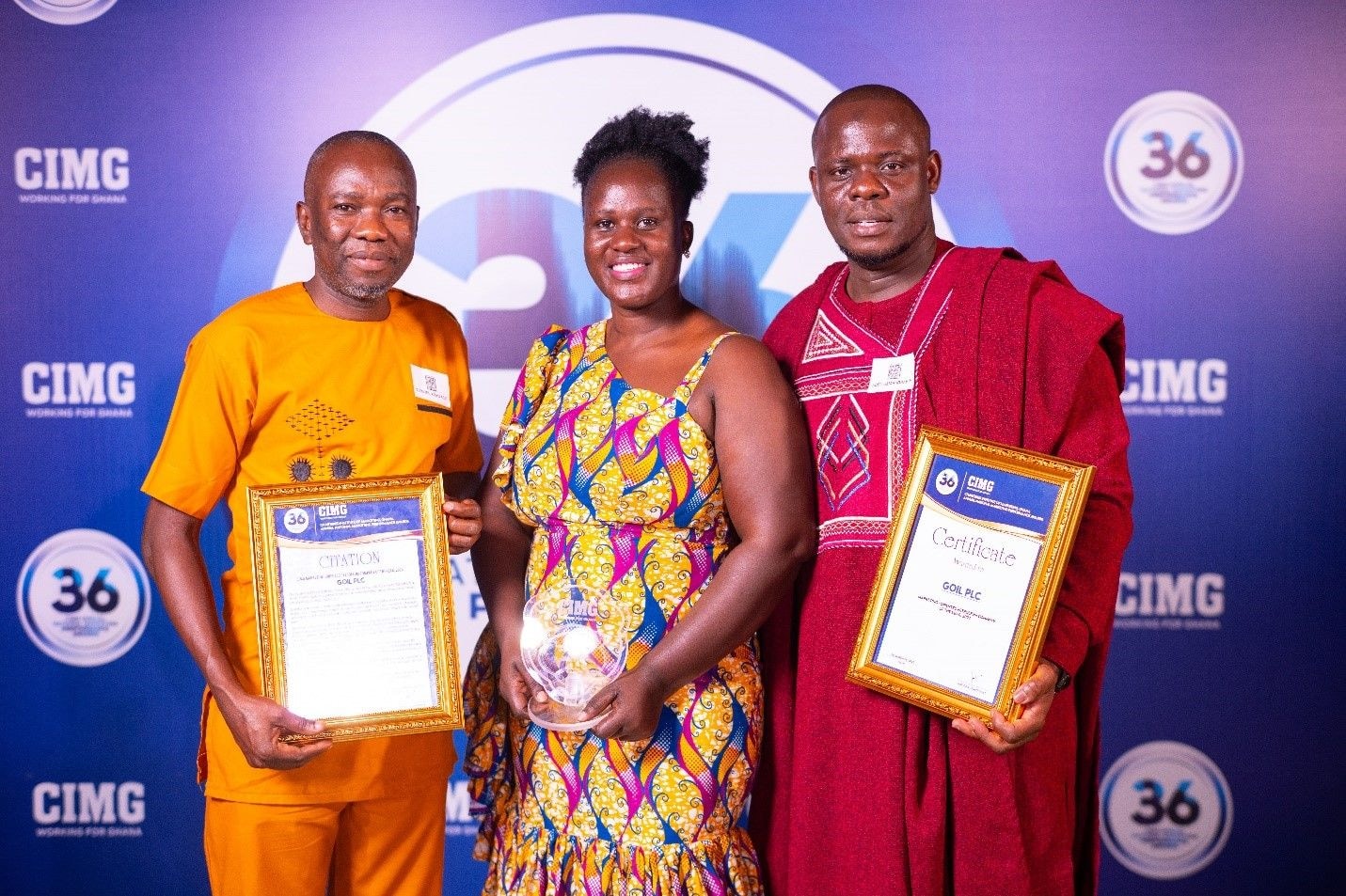 GOIL wins CIMG Petroleum Company of the year award