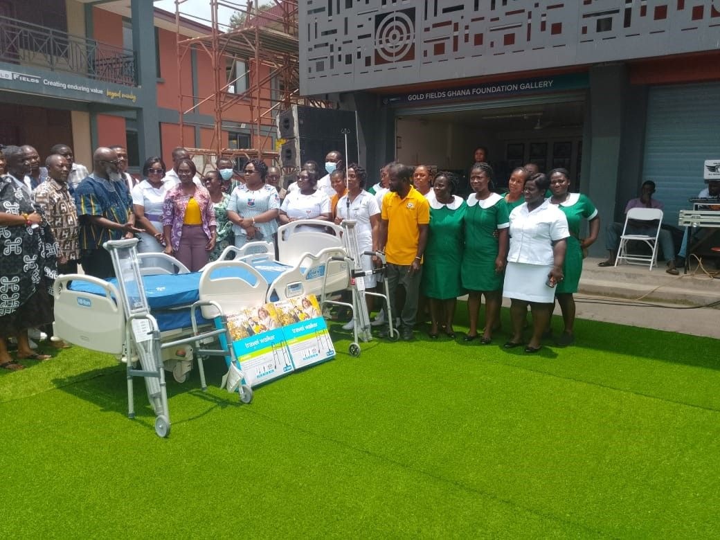 Gold Fields Foundation, Project C.U.R.E. equip Tarkwa Nsuaem and Prestea-Huni Valley health facilities
