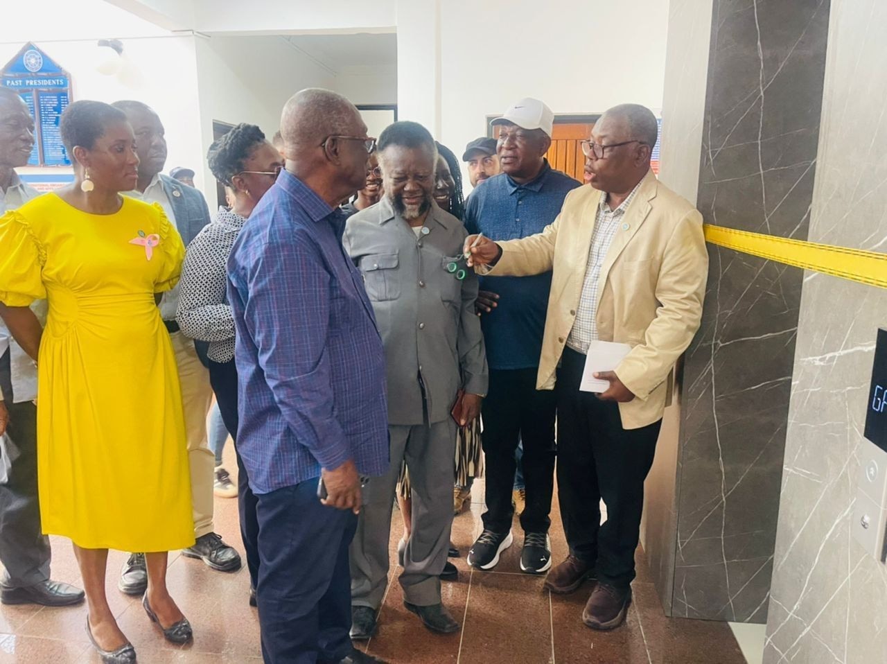GhIE installs an elevator at Engineering Centre
