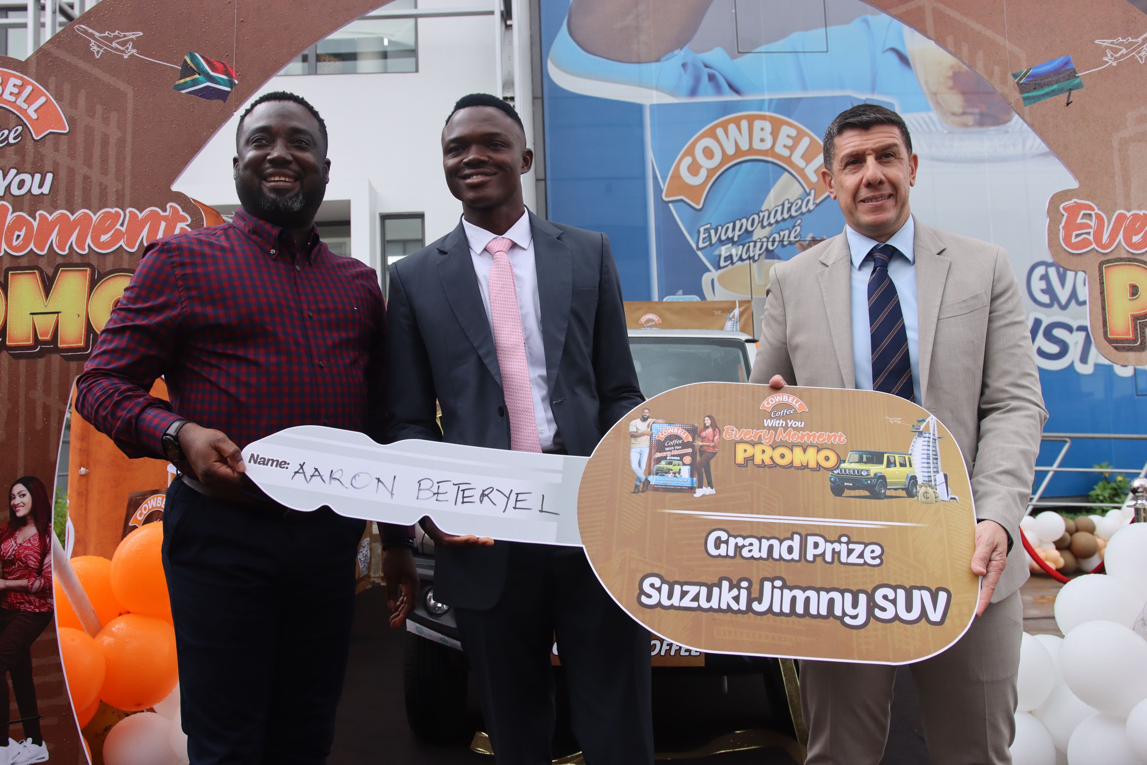 23-year-old graduate wins the grand prize in Cowbell Coffee promo