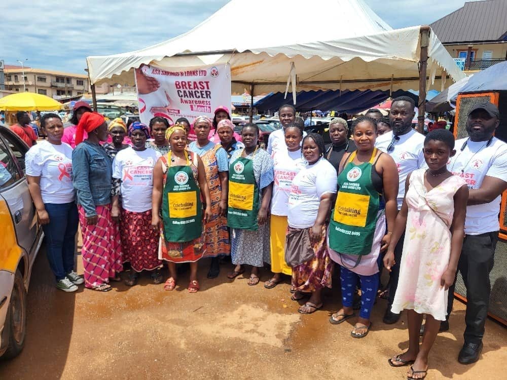 14 special cases detected at Asa Savings and Loans’ breast screening exercises in Goaso and Sunyani
