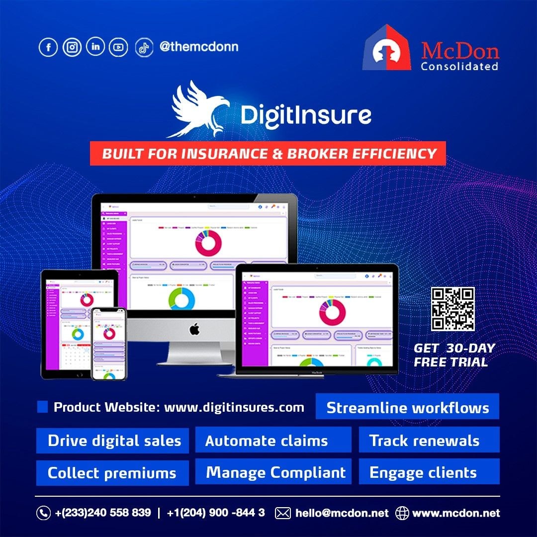 DigitInsure CRM: Automate insurance and broker operations without replacing your core or legacy system