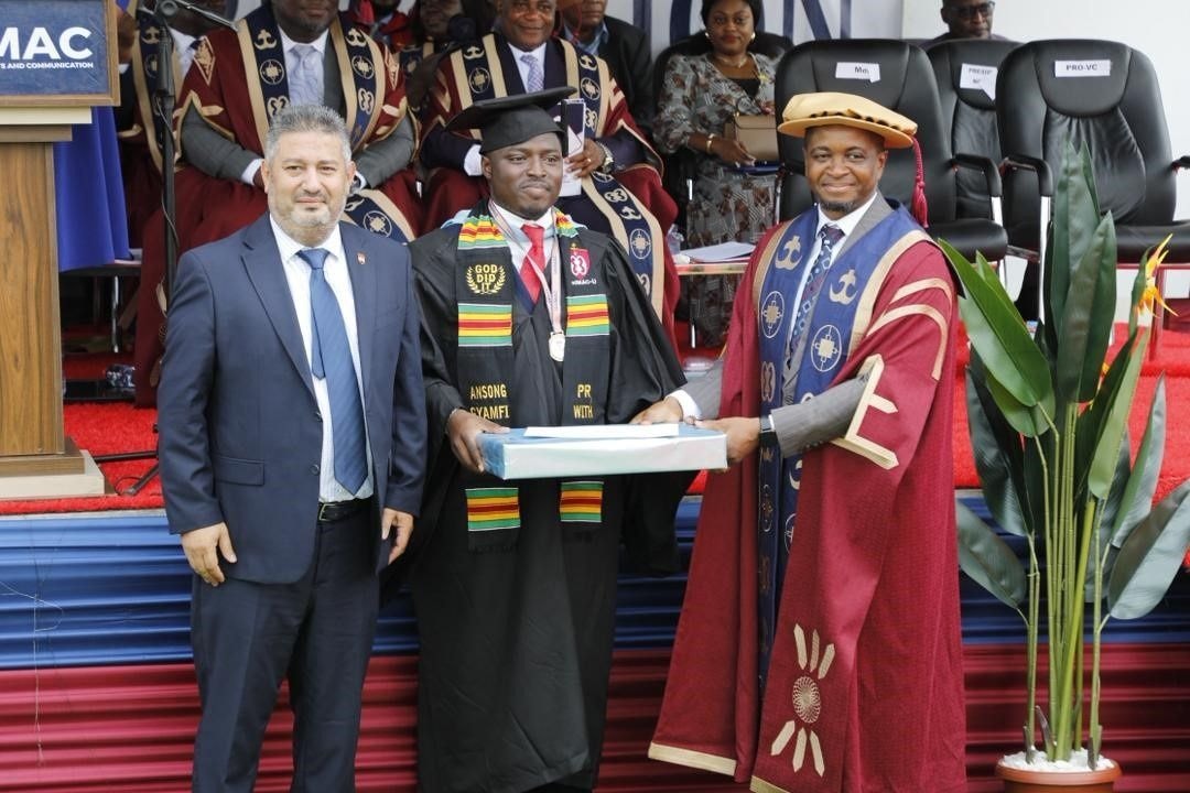 UniMAC male graduate sweeps top honours with 1st-class