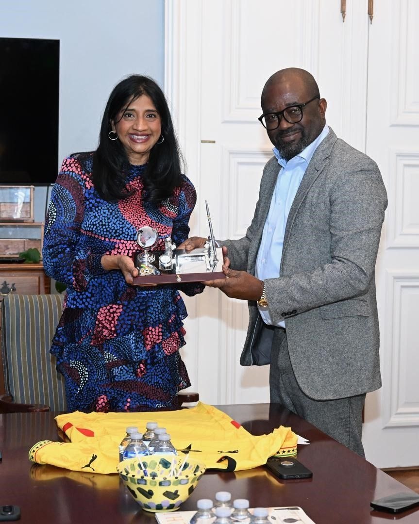 GFA Prez engages Maryland State to intensify 2026 World Cup preparations