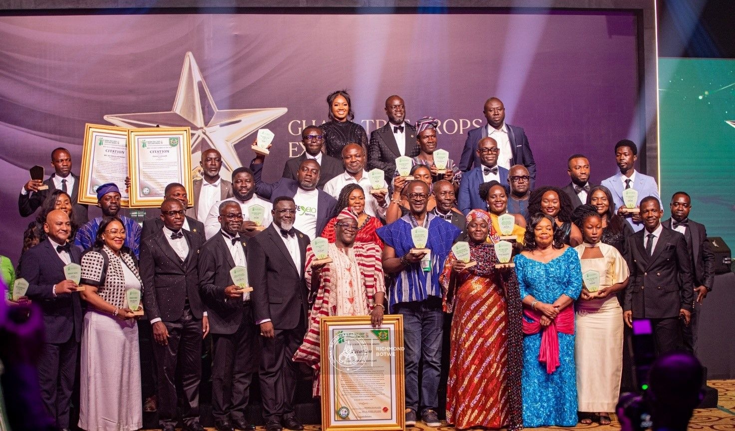 TCDA honours Prez. Mahama, Asantehene, others