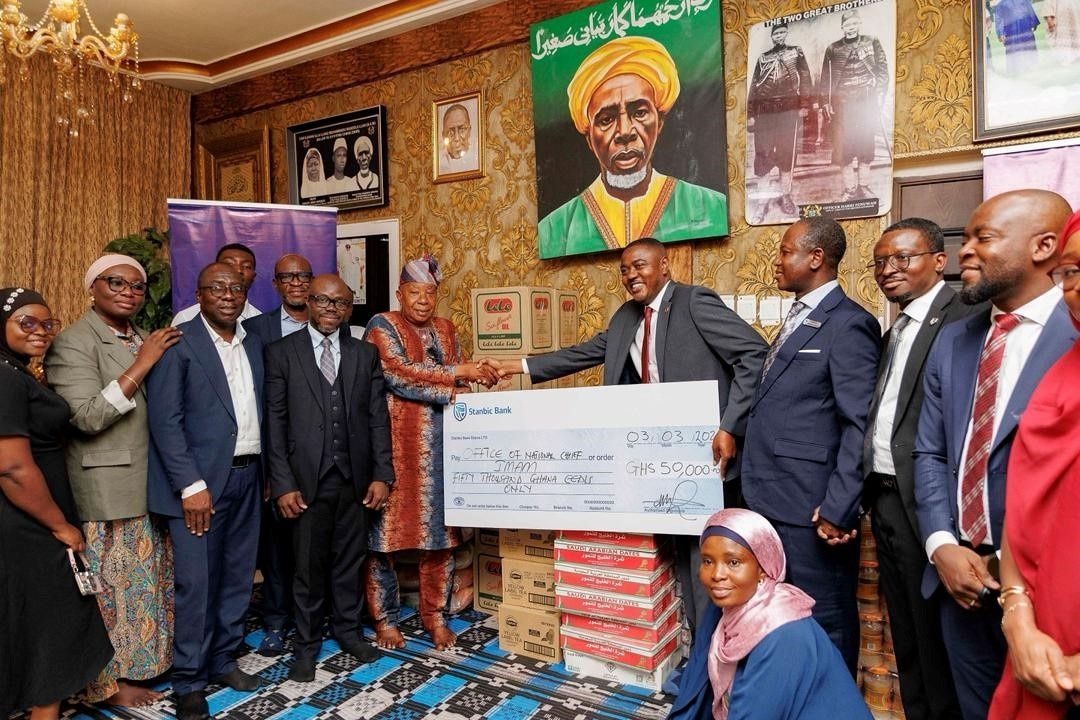 Stanbic Bank supports Chief Imam in aid of Ramadan activities