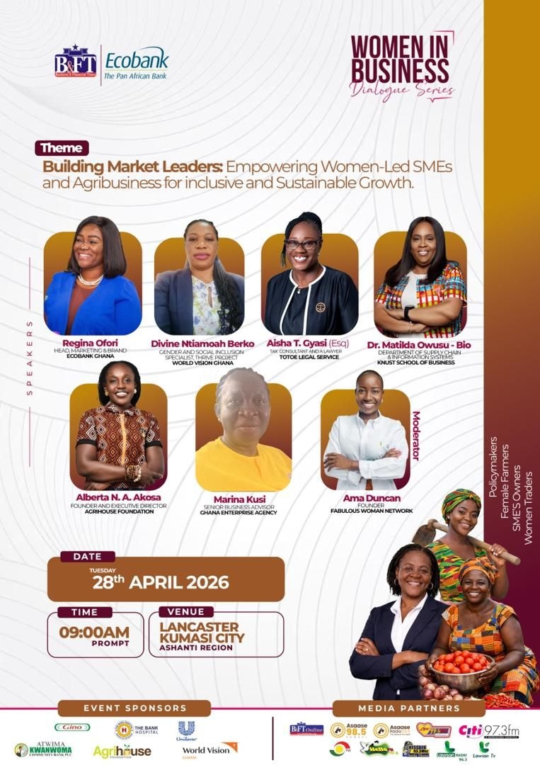 Women entrepreneurs eye scale-up, as Women in Business Dialogue opens in Kumasi