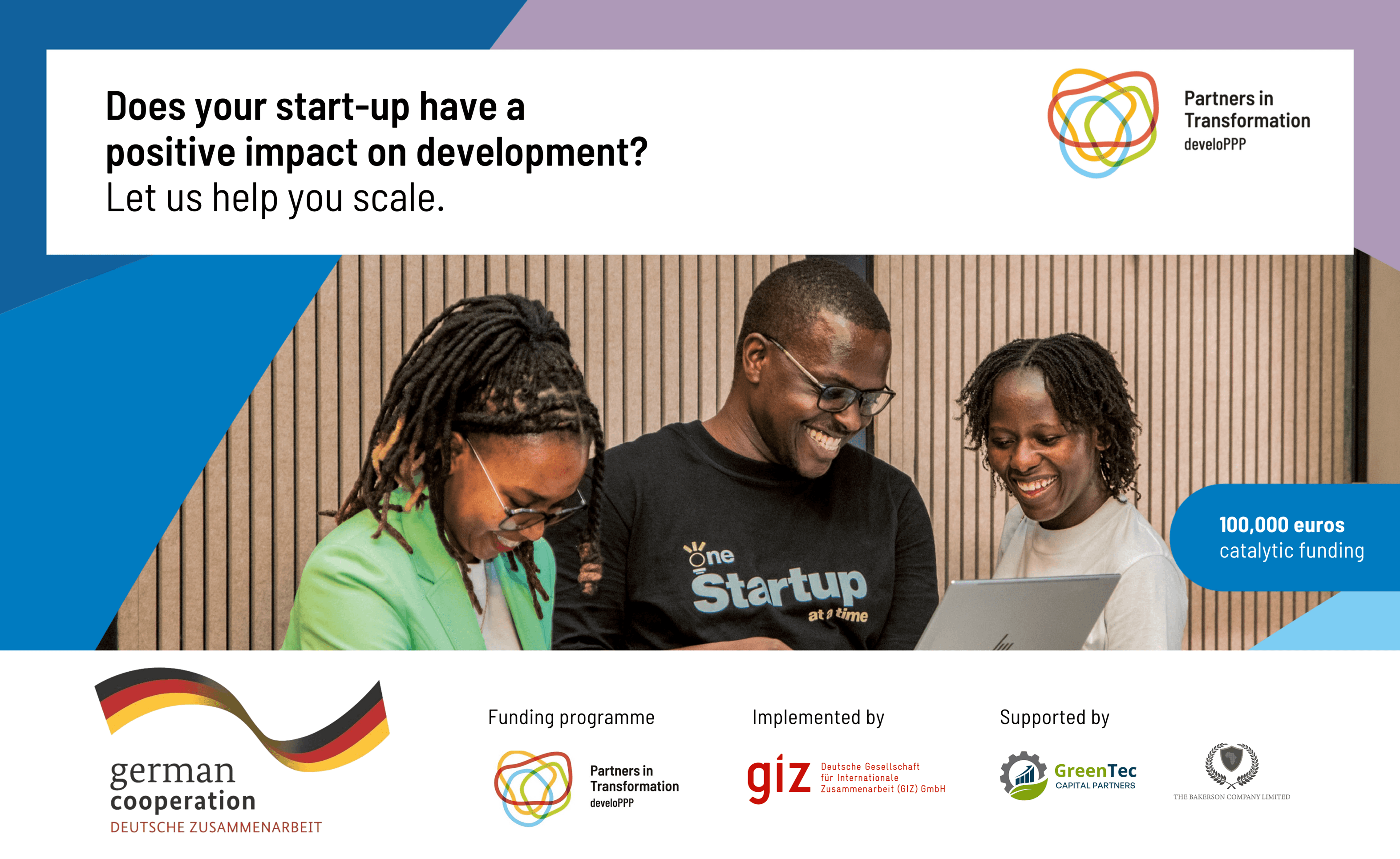 develoPPP Ventures targets start-ups with €100k funding