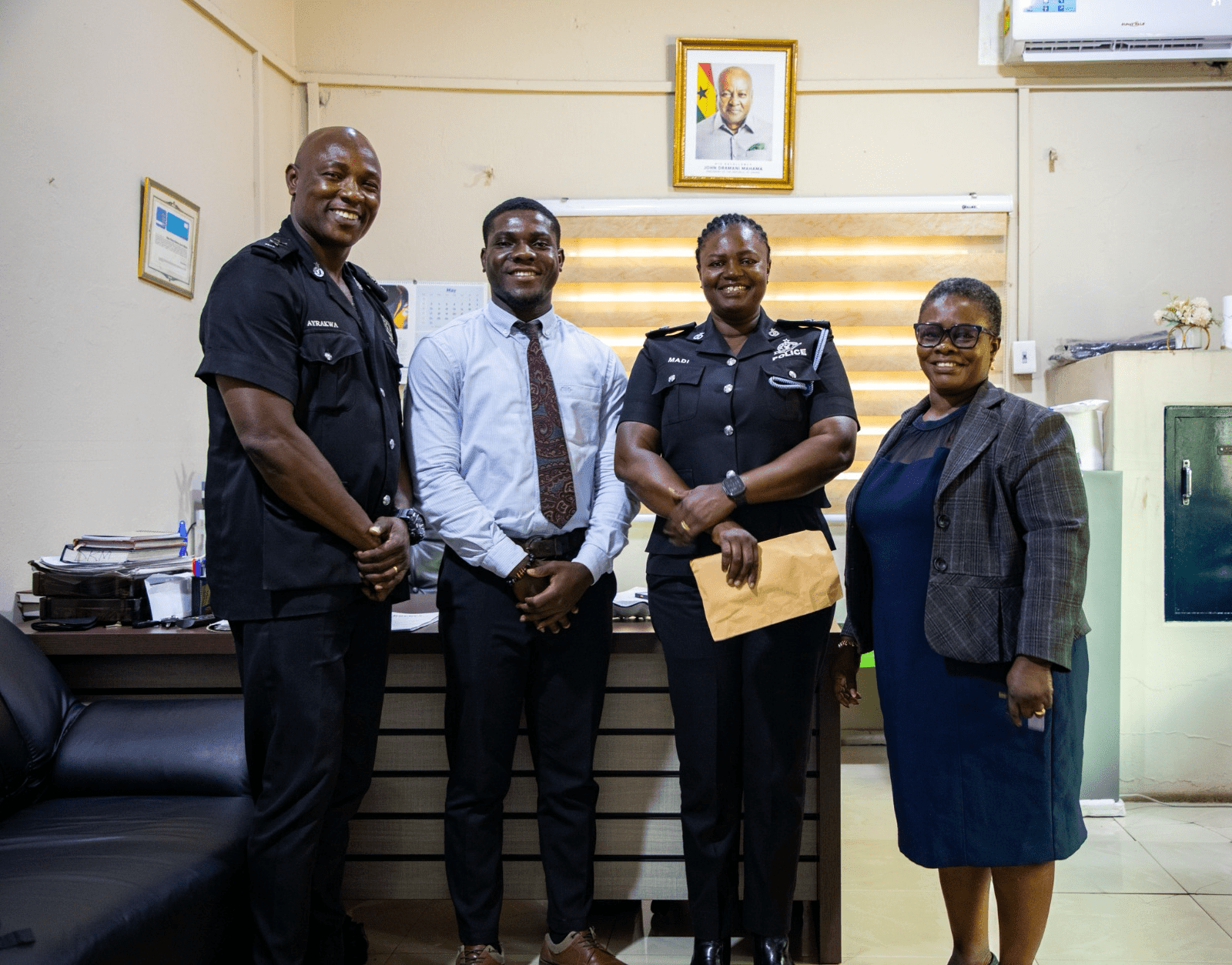 Prudential Bank boosts community safety with support for Nima police district
