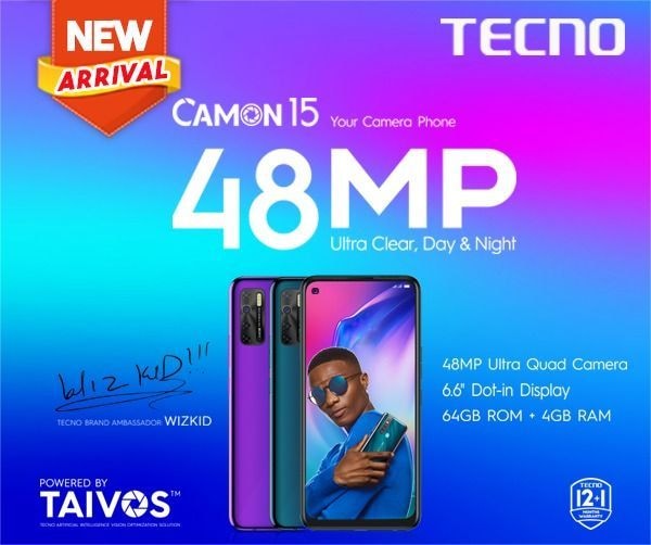 TECNO Mobile welcomes Camon 15 in Ghana