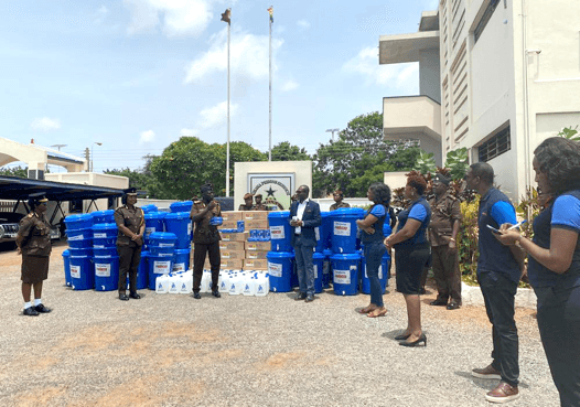 GLICO provides COVID-19 essentials to Ghana Prisons Service