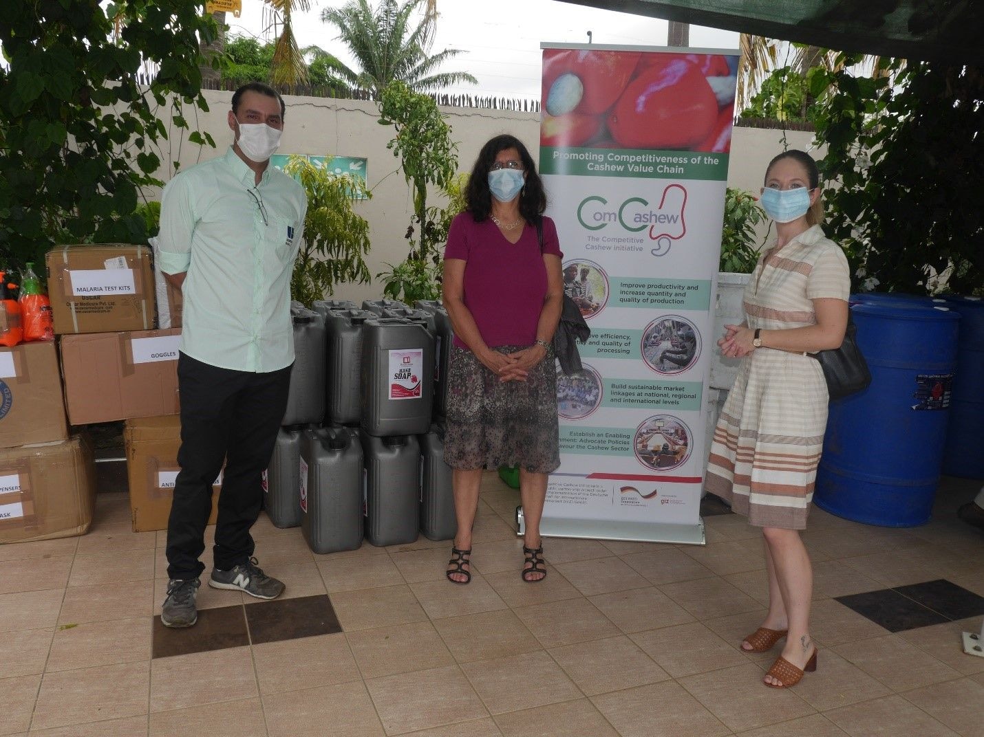 GIZ, SECO support USIBRAS to fight COVID-19