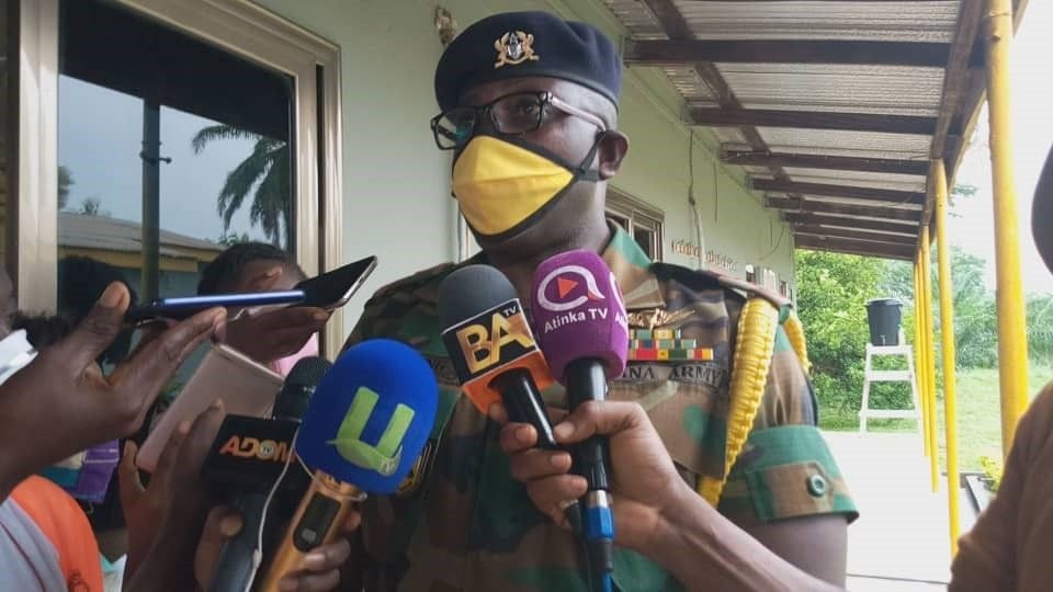 Sunyani military barracks undergoes disinfection