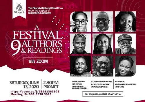 Writing About Writing with Nana Elikem ... DAkpabli ReadAThon comes off today via Zoom