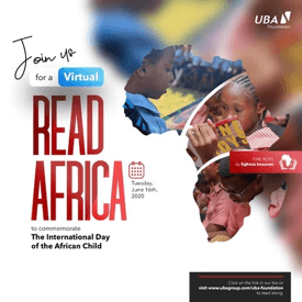 UBA Foundation donates books across Africa  ….to commemorate 2020 International Day of African Child 