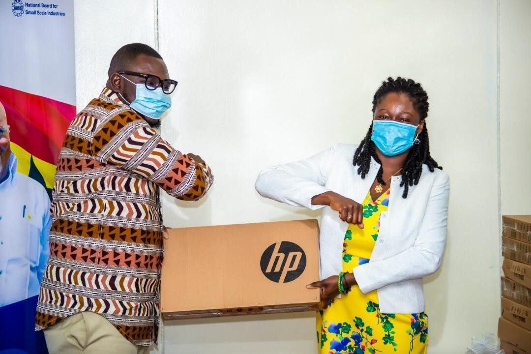 NBSSI distributes 70 laptops and printers to boost data collection of member associations