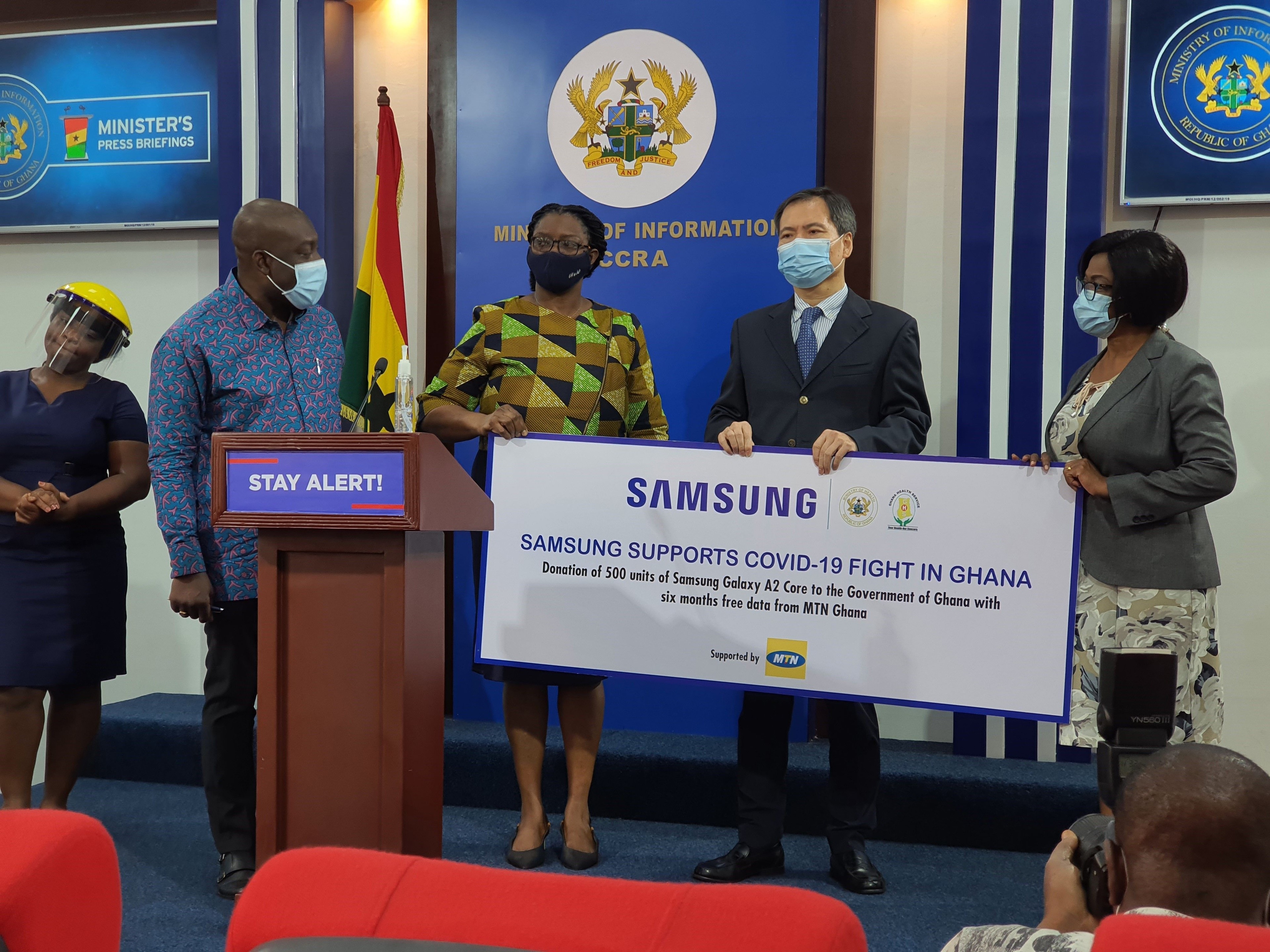 Samsung delivers support to gov’t COVID-19 emergency response
