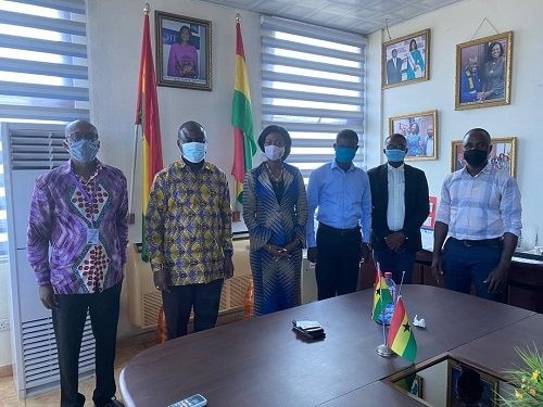 Reroy Group CEO shares corporate vision with Ghana Standards Authority