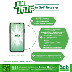 ADB customers can now self-register for *767#