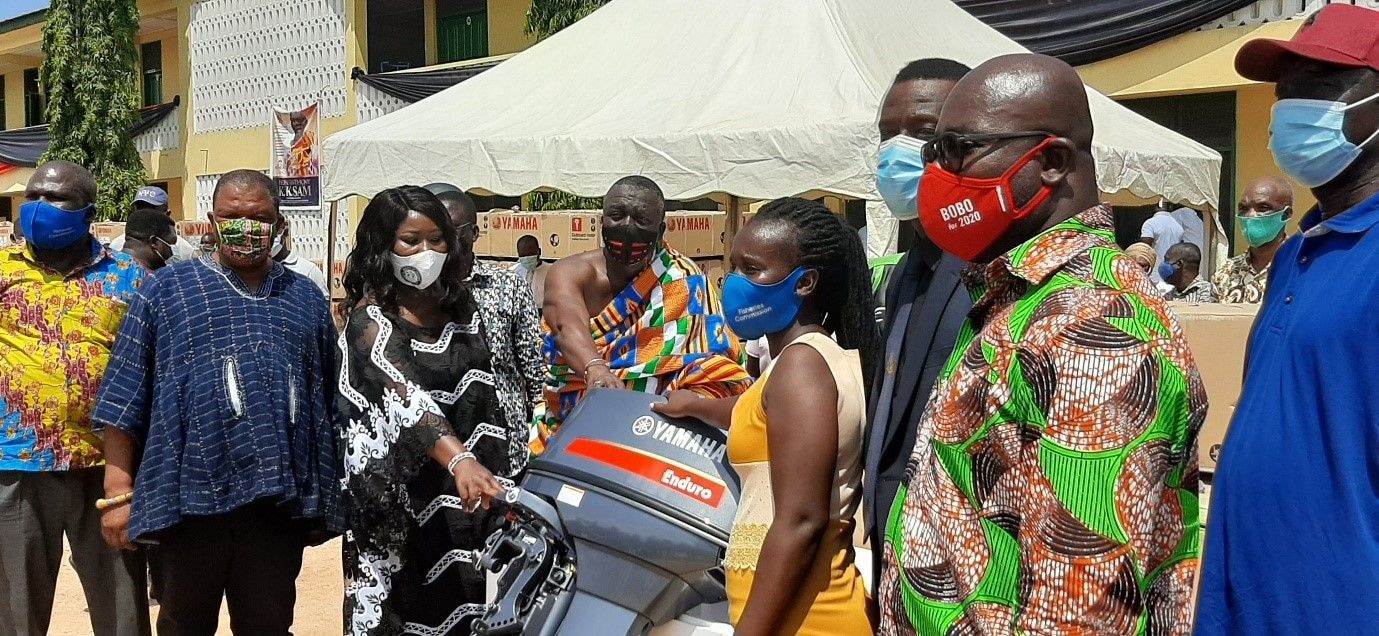 300 outboard motors distributed to fishermen in W/R