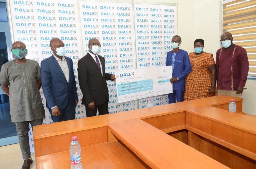 Dalex Finance donates towards UG’s 20-for-20 campaign