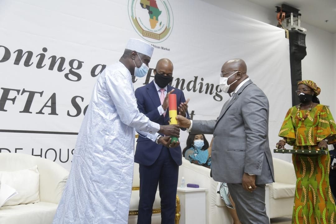 Africa is open for business…as President hands over AfCFTA secretariat