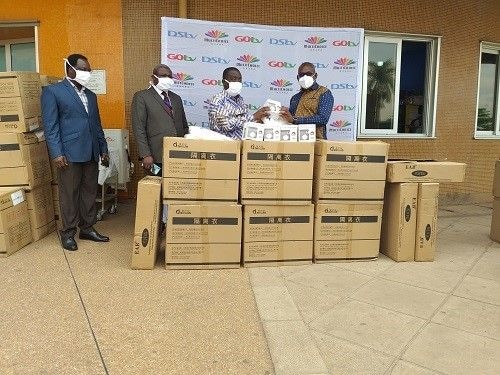 MultiChoice donates PPE to KATH and Ga East Municipal Hospital