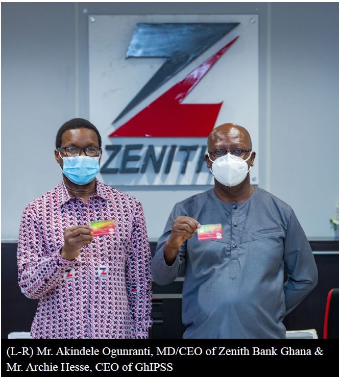 Zenith Bank introduces GH Dual Card in partnership with GhIPSS