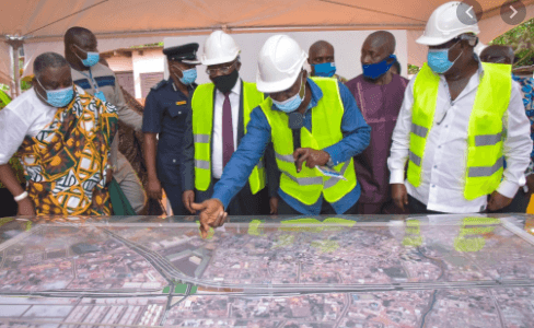 Bawumia cuts sod for construction of first-ever interchange in Western Region