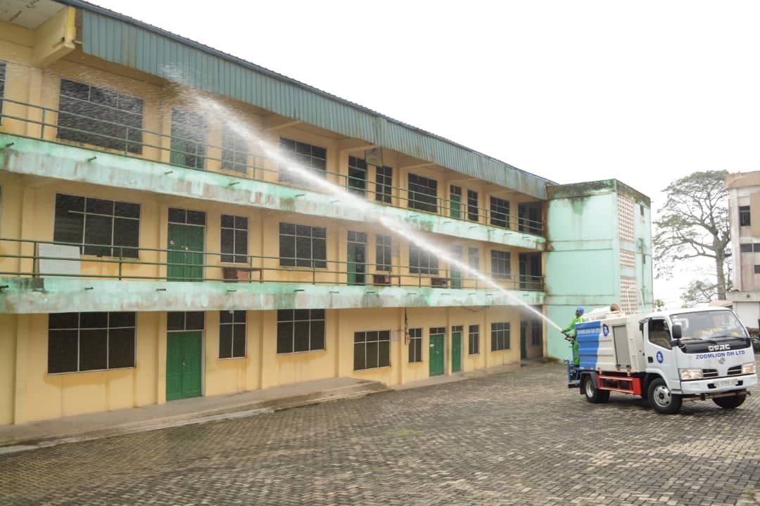 PHASE THREE: GES, Zoomlion disinfect 140 high schools in  Eastern Region